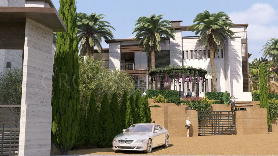 Espectacular new modern villa's project