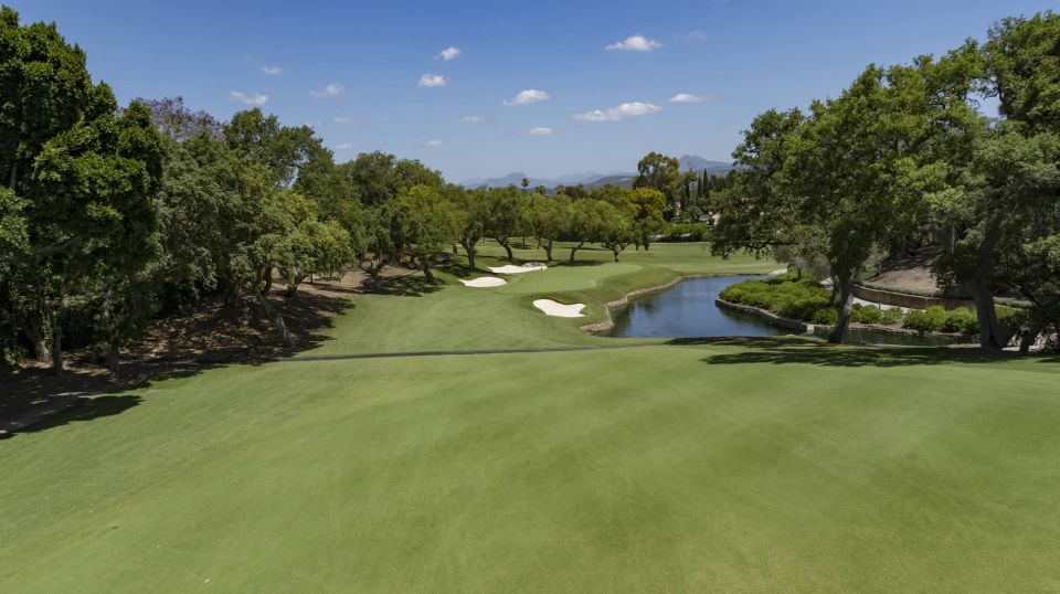 Hole 7th in Valderrama Golf Course