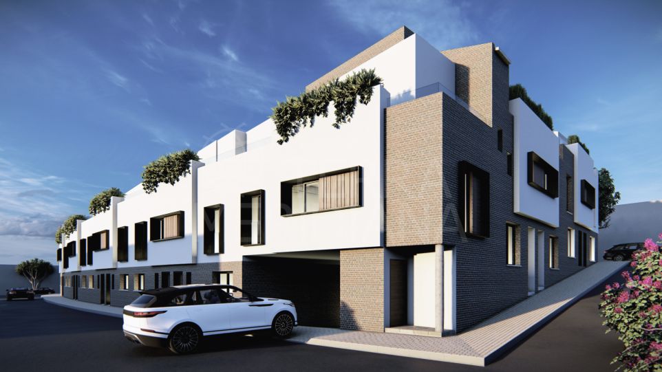 Maison de ville spacieuse et lumineuse à vendre dans le nouveau développement de Zaretia, Cancelada, Estepona