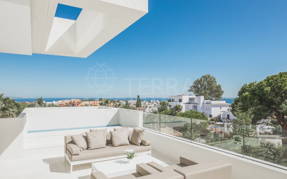 New contemporary Mediterranean-style villa for sale in Nueva Andalucia, Marbella