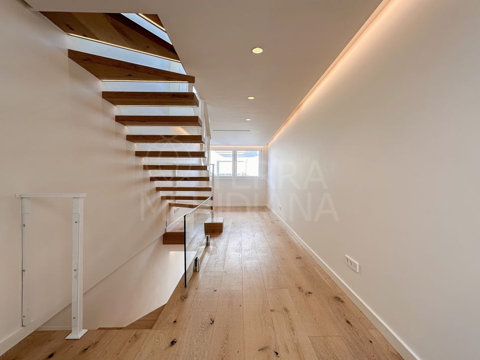 Fantastic brand new contemporary style townhouse for sale in the heart of Estepona old town