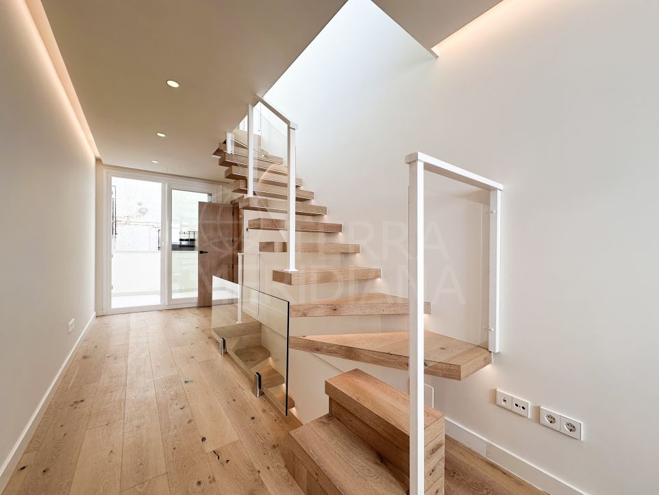 Fantastic brand new contemporary style townhouse for sale in the heart of Estepona old town