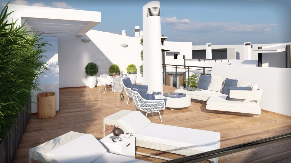 Penthouse apartment for sale in the old town of Estepona