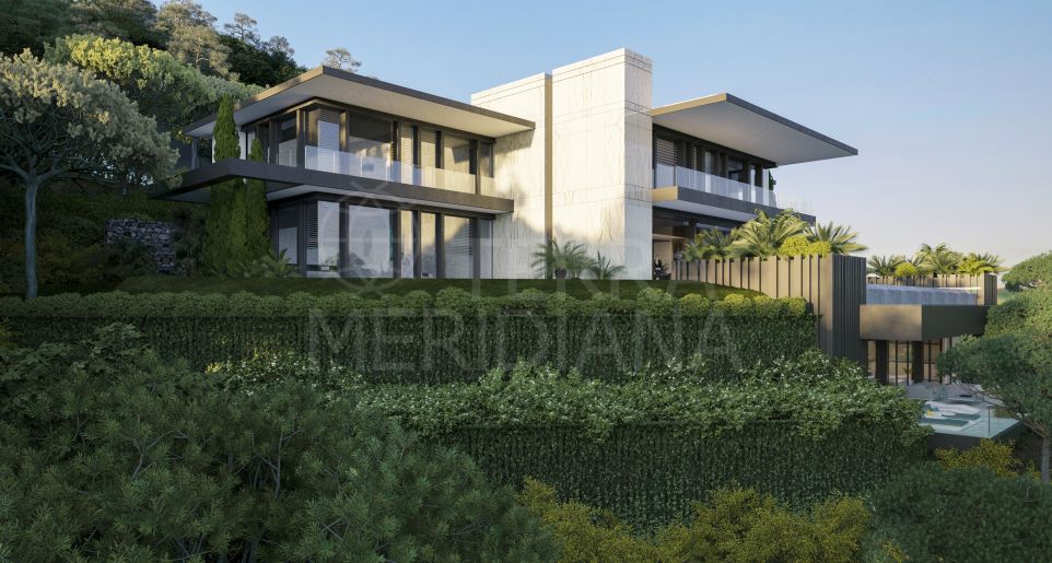 Stunning brand new contemporary style luxury villa for sale in La Zagaleta