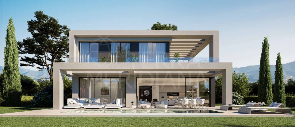 Off-plan 3 bedroom villa with show-stopping sea views for sale in La Finca de Jasmine, Benahavis