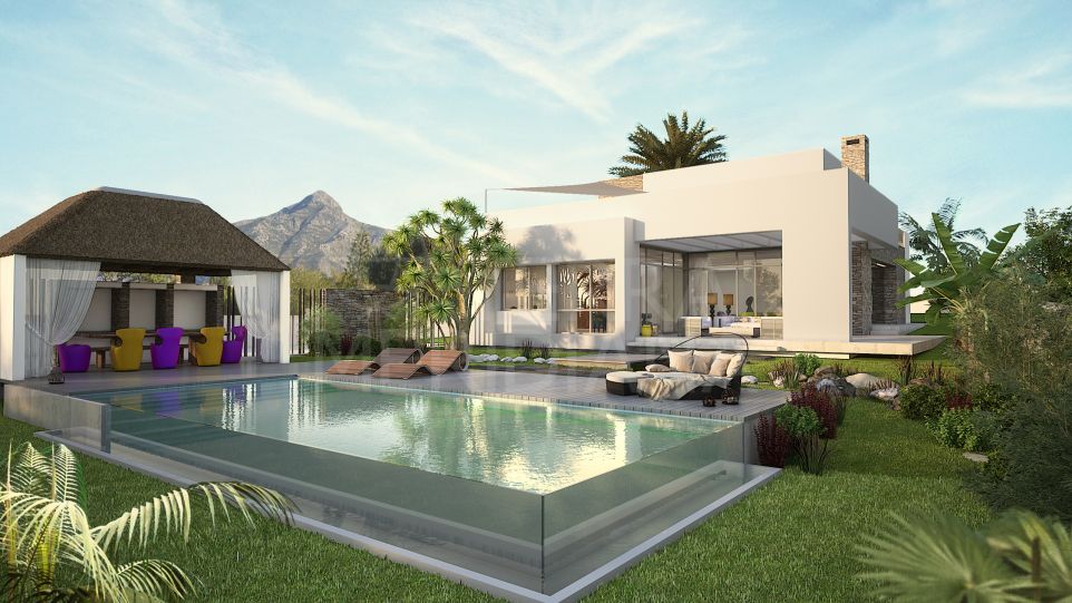 Villa de lujo en venta sobre plano con 5 dormitorios en Nueva Andalucia, Marbella