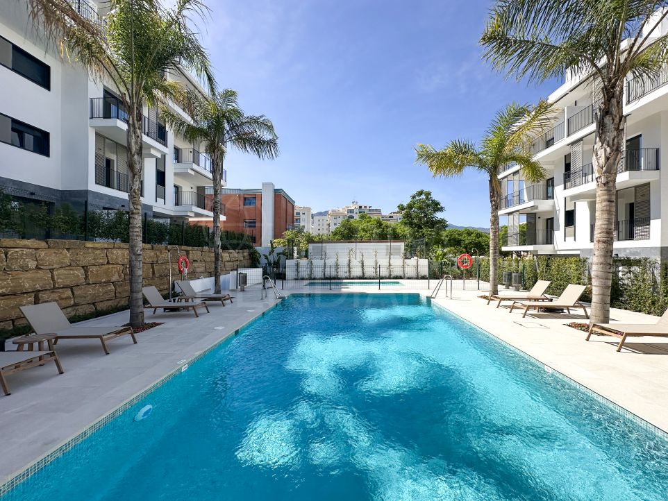 Brand new 2 bedroom ground floor apartment in the new development of Isidora Living, Estepona center