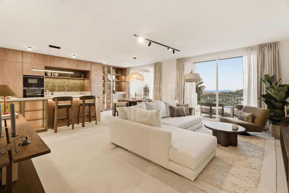 Elegant Duplex Penthouse in Benahavís with Sweeping Sea, Golf & Mountain Views