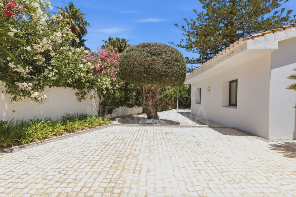Stunning Frontline Beach Renovated Villa in Casasola, East Estepona