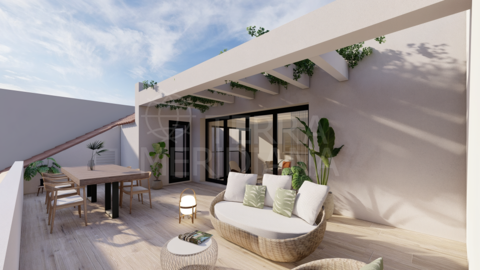 Stunning New-build Townhouse Opportunity in the heart of Estepona Old Town