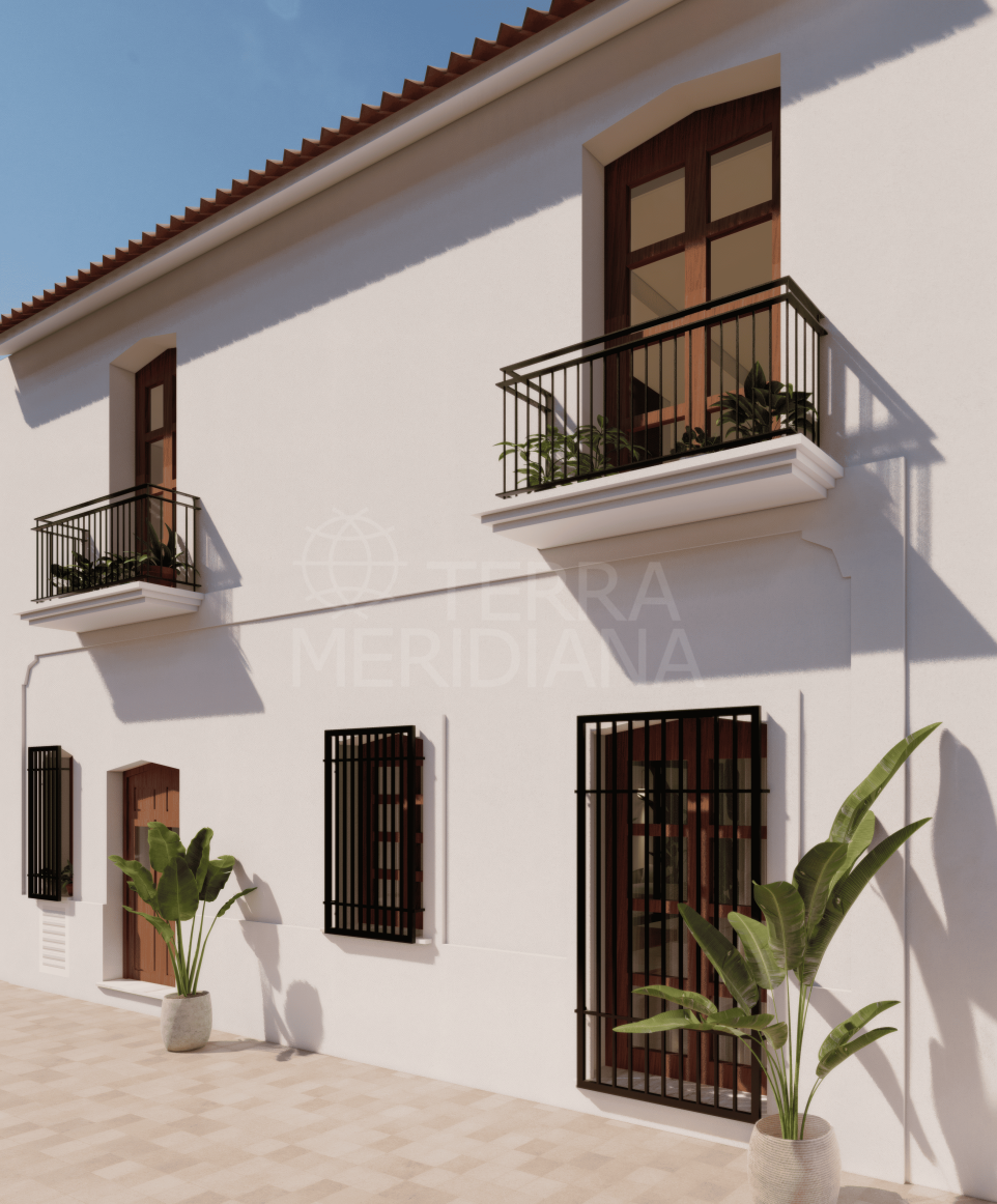 Stunning New-build Townhouse Opportunity in the heart of Estepona Old Town