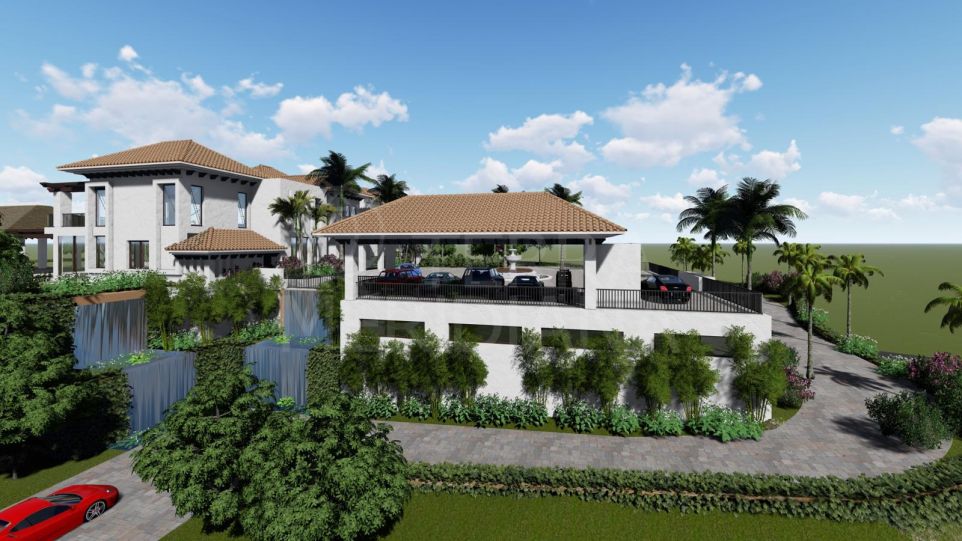 Amazing plot with project and license for sale in La Zagaleta with panoramic sea views