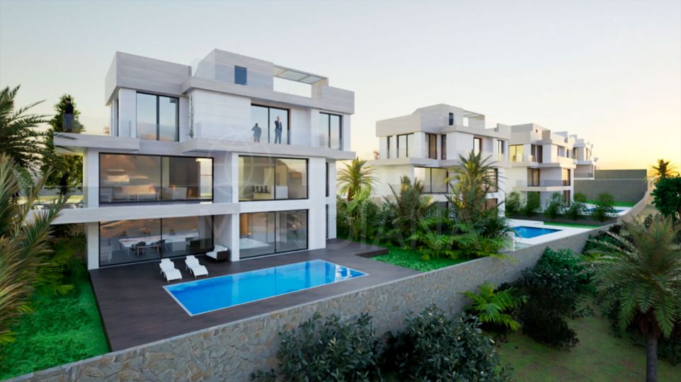 Villa nueva de 5 dormitorios en venta en Swing & Sea Luxury Villas, oeste de Estepona