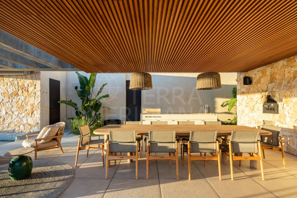 Une œuvre architecturale contemporaine à El Madroñal, Benahavís