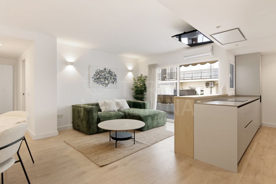 Appartement moderne de deux chambres dans un emplacement central privilégié à Marbella