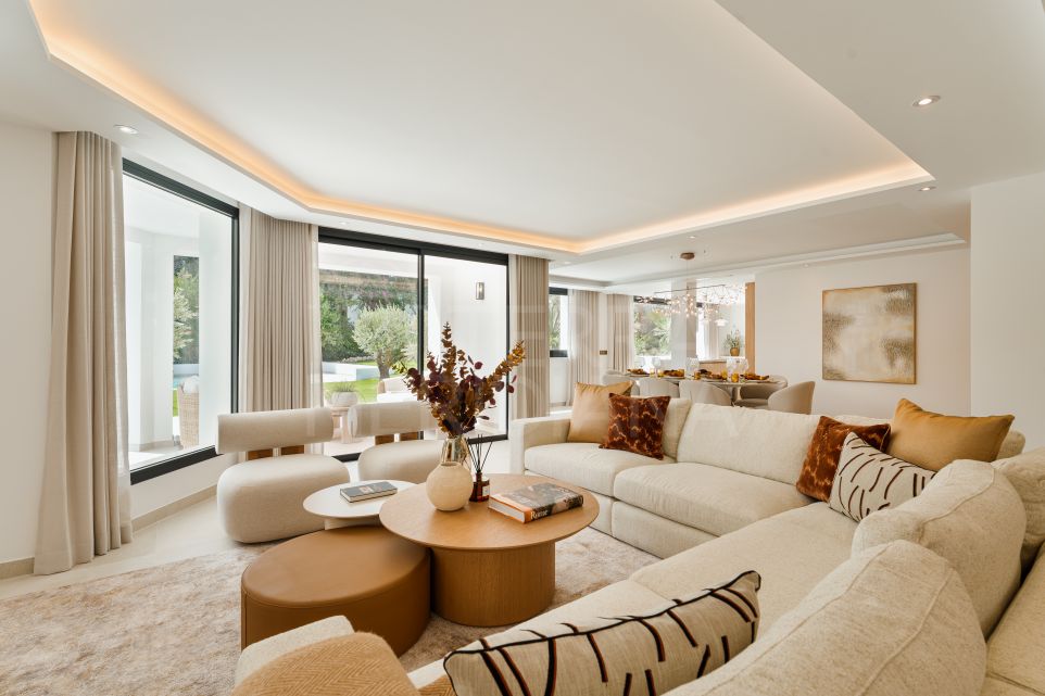 Villa d’exception de cinq chambres à proximité du Golden Mile de Marbella