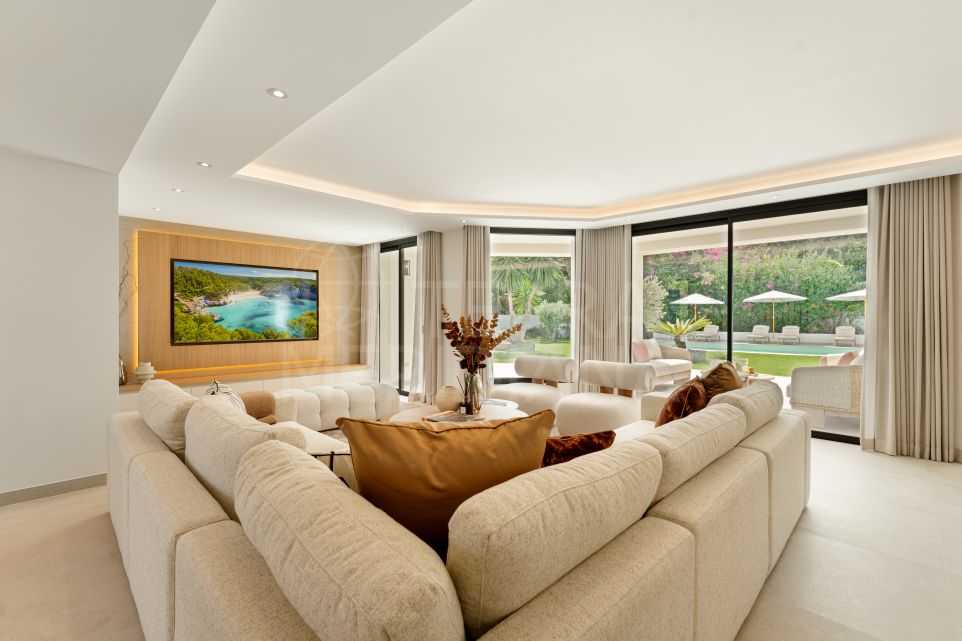 Villa d’exception de cinq chambres à proximité du Golden Mile de Marbella