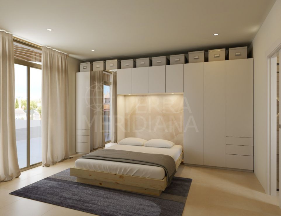 Stunning 2 bedroom brand new apartment with sea views for sale in Estepona center