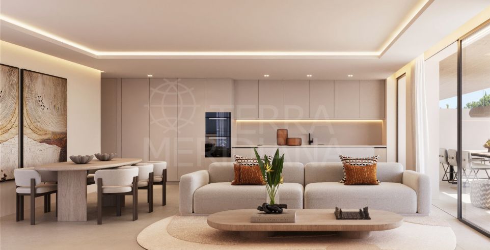 Penthouse en duplex de 3 chambres avec piscine privée en vente sur plan à Nyra, El Paraíso Benahavís