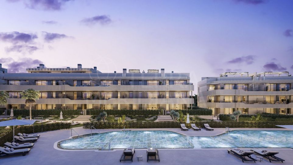 Penthouse en duplex de 3 chambres avec piscine privée en vente sur plan à Nyra, El Paraíso Benahavís