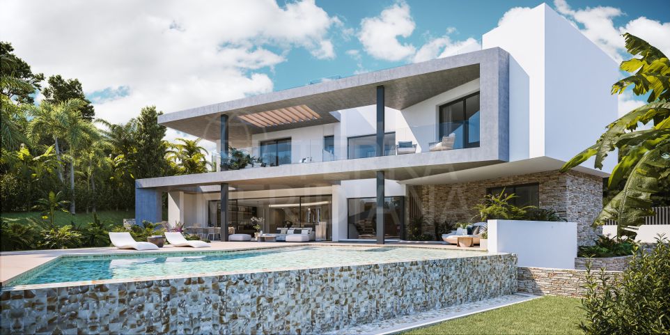Villa de lujo de 5 dormitorios en Monte Paraíso - Elegancia moderna en el corazón de la Milla de Oro