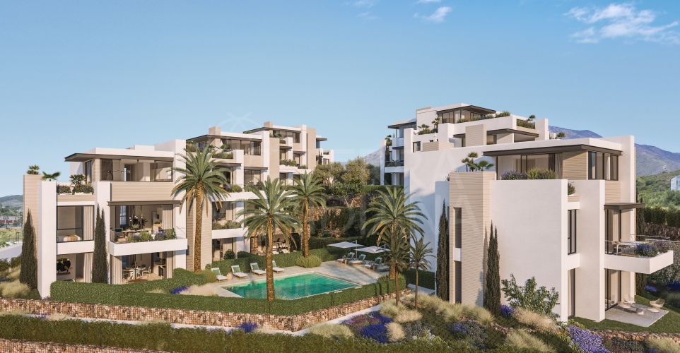 Bright off-plan apartment walking distance to amenities for sale in Residencial Senda, Estepona