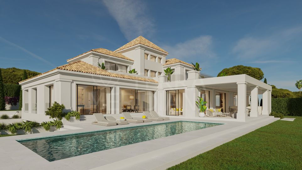 Elegant new villa with bespoke finishes for sale in Nueva Andalucia, Marbella