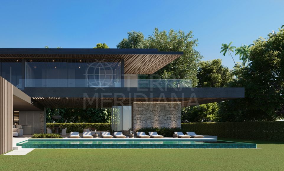 Preciosa villa de nueva construcción en venta en Parcelas del Golf, Nueva Andalucía, Marbella