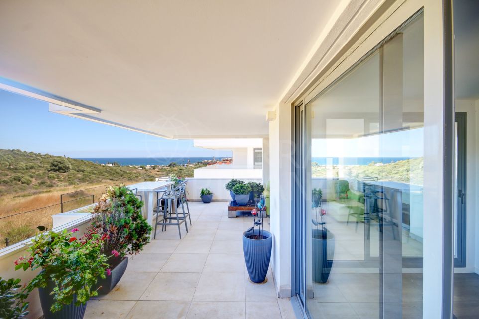 Apartment for sale in Serenity Views, with partial sea and mountain views and private terraces
