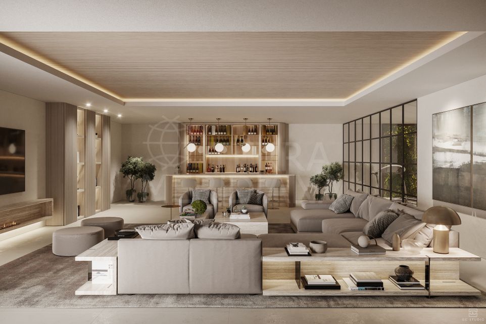 Superbe villa de coin avec commodités exclusives à vendre à El Paraiso, Estepona