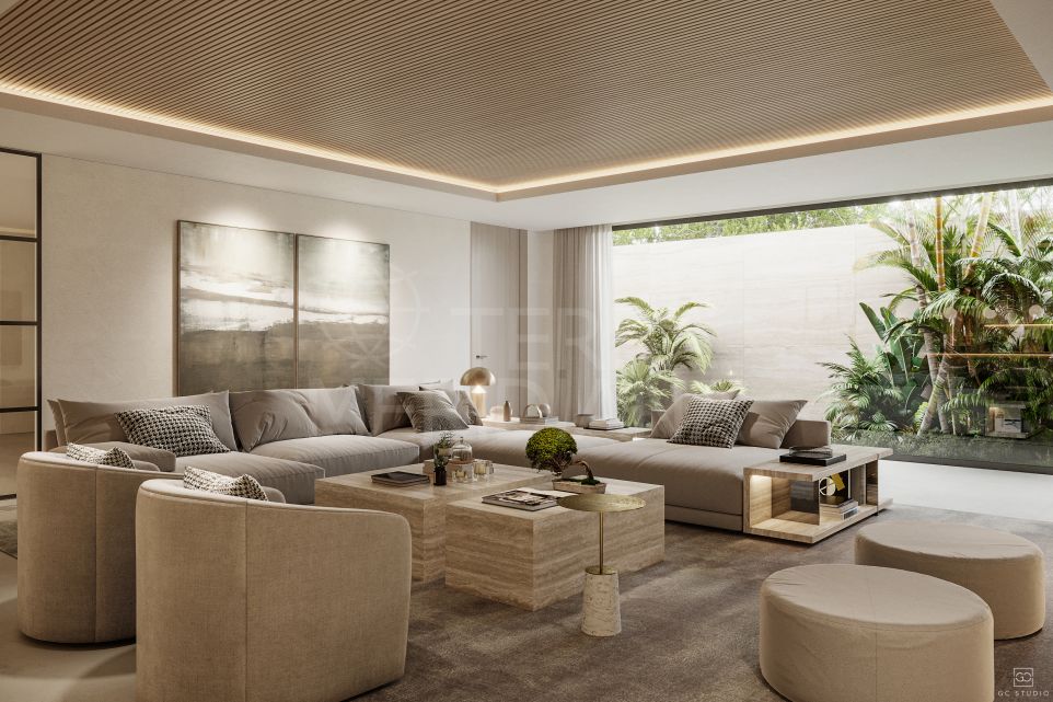 Superbe villa de coin avec commodités exclusives à vendre à El Paraiso, Estepona