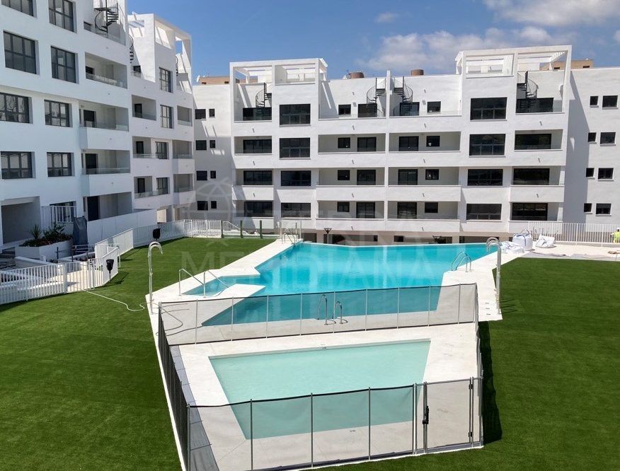Brand new 3 bedroom contemporary style apartment for sale in the city centre of Estepona