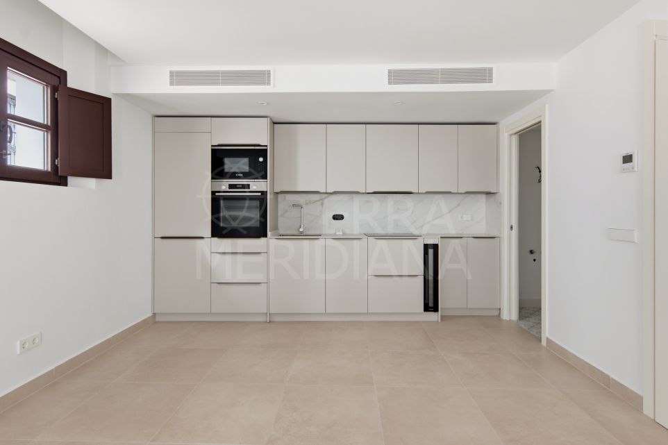 New Andalusian 2-Bedroom Townhouse with Rooftop Terrace for Sale in Estepona Old Town
