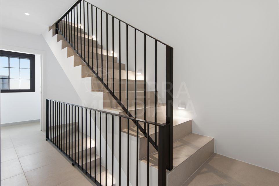 Brand New Contemporary 3-Bed Andalusian Townhouse For Sale in Estepona Old Town