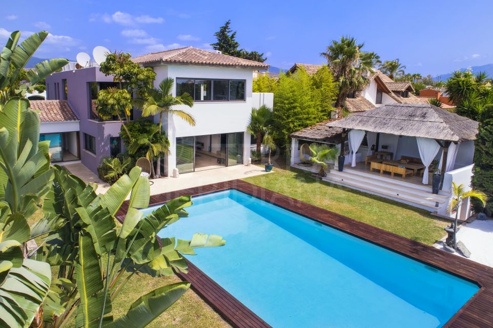 Upgraded Villa in Prime Beachside Location For Sale on Estepona's New Golden Mile