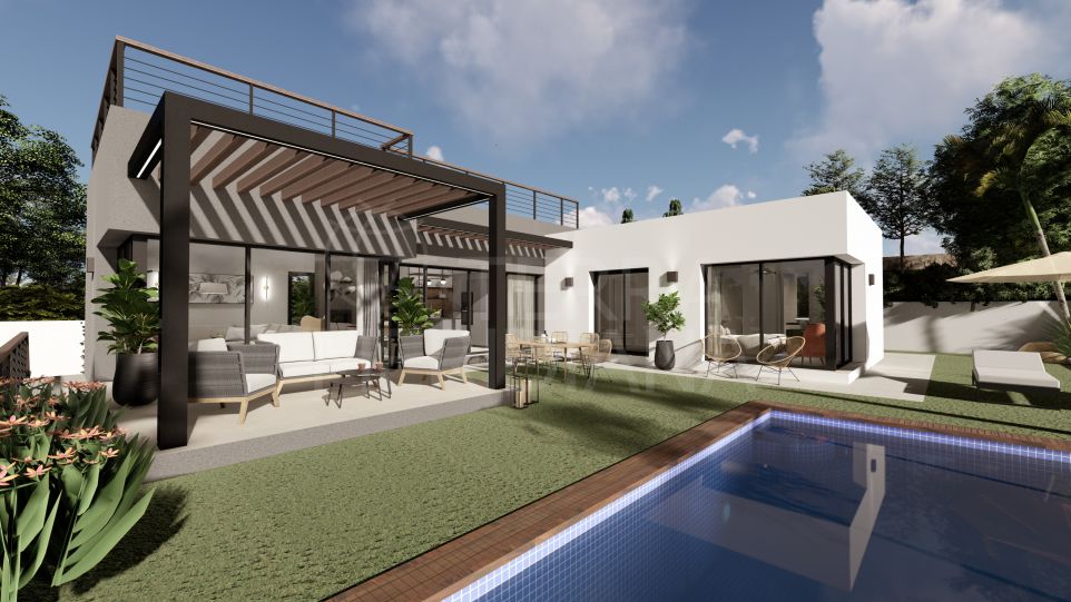 Un Proyecto de Villa de Primera Calidad Llave en Mano Lista en 2024 en Venta en Valle Romano, Estepona