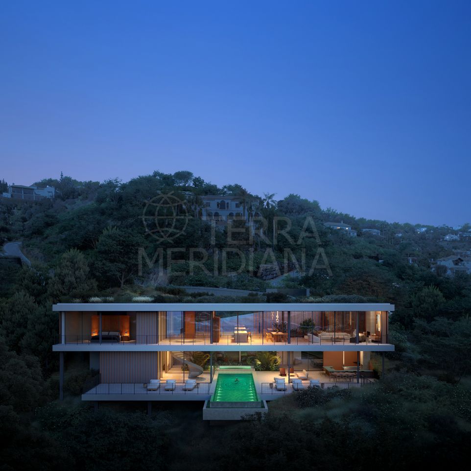 Magnifique villa de luxe avec vue imprenable à vendre à Monte Mayor, Benahavis