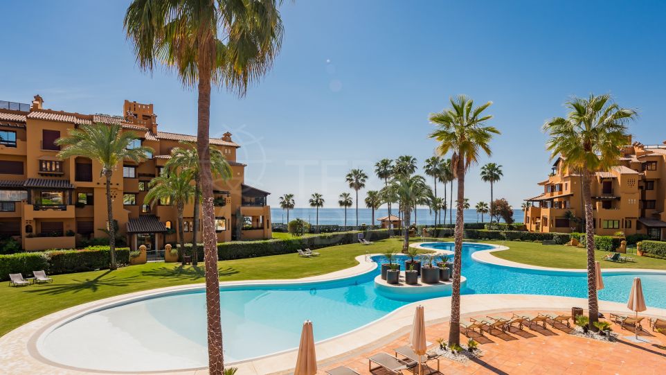 Contemporary 4-Bed Apartment for Sale in Beachfront Los Granados del Mar, Estepona East