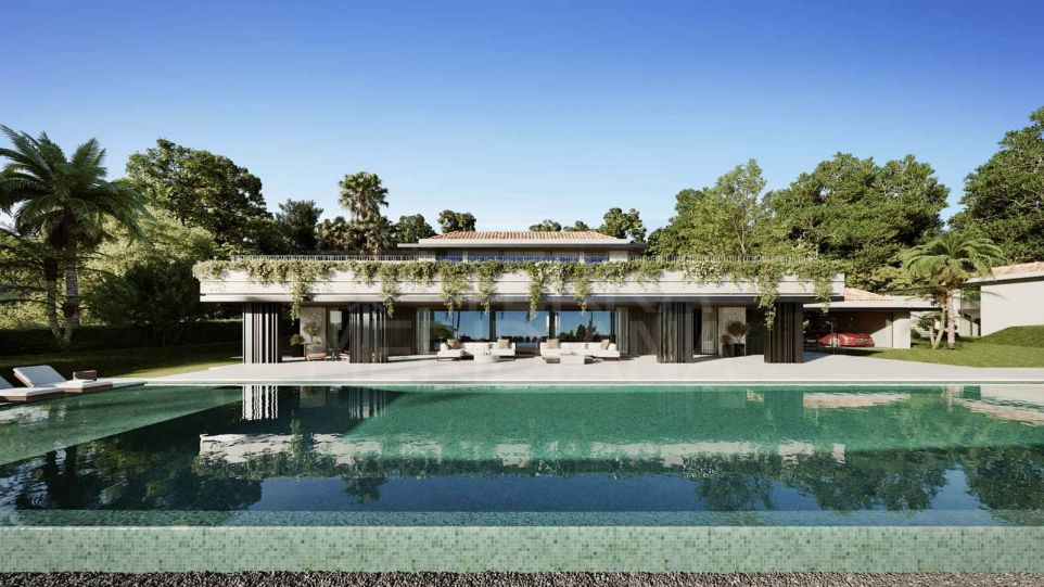Frontline Golf Plot with Bespoke Project For Sale in Parcelas del Golf, Nueva Andalucia, Marbella