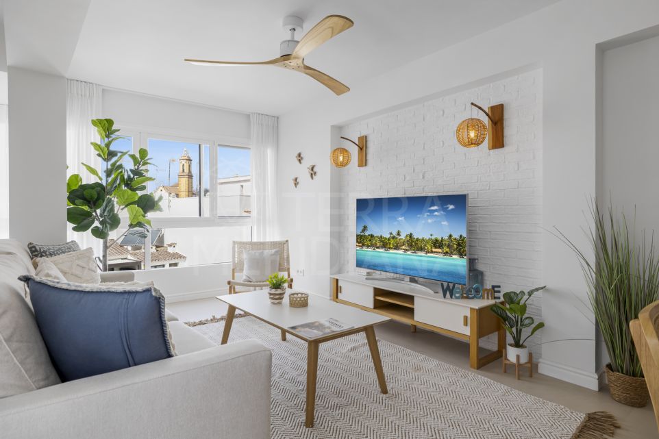 Красиво отремонтированная квартира с 2 спальнями в самом сердце Старого города Эстепоны