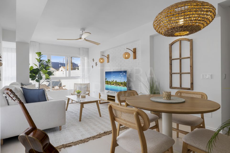 Красиво отремонтированная квартира с 2 спальнями в самом сердце Старого города Эстепоны