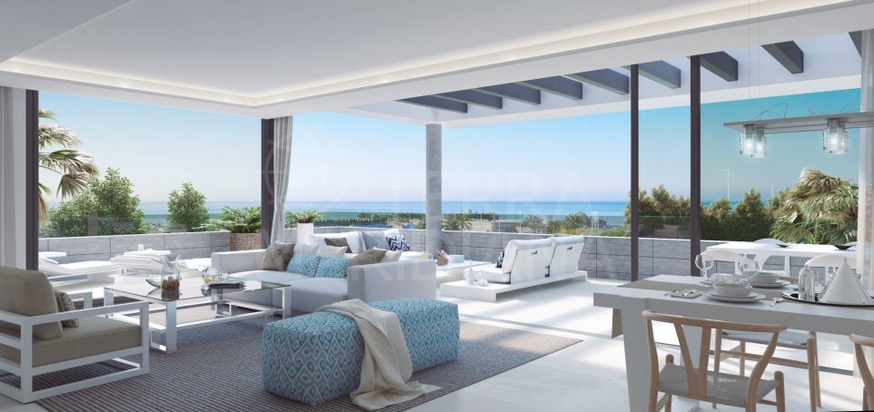 Syzygy - The Residences , Sleek off plan modern apartments in a gated community along the New Golden Mile, Estepona