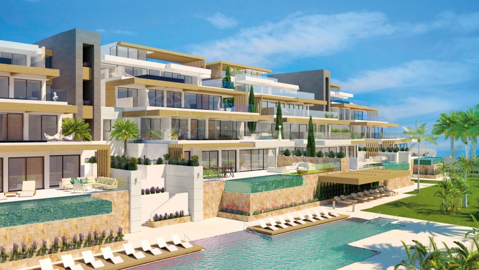 Infinity Mirador del Paraiso, Fabulosa promoción de apartamentos de lujo con piscina privada y vistas al mar en El Paraíso, Benahavis