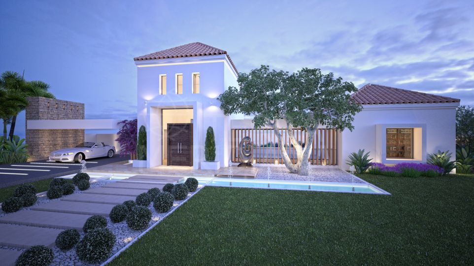 Luxury contemporary villa for sale in The Heights, La Resina Golf, Estepona
