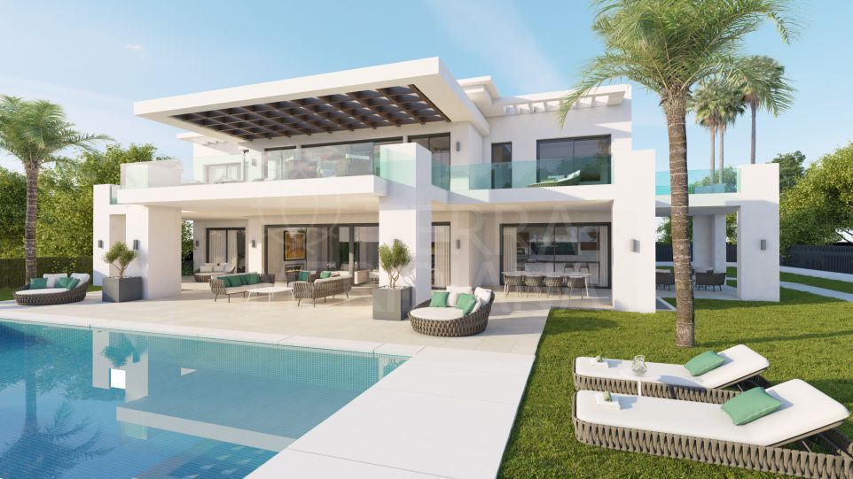 Luxury villa for sale in the tranquil neighbourhood of Haza del Conde, Nueva Andalucia, Marbella