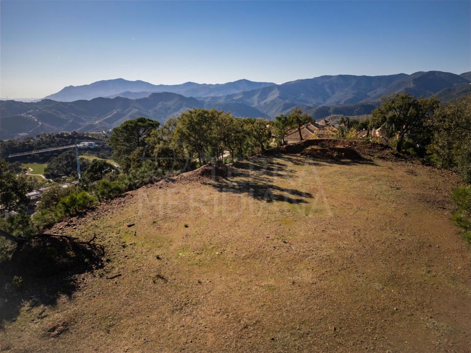Terrain avec vue sur mer incluant projet, la Zagaleta, Benahavís