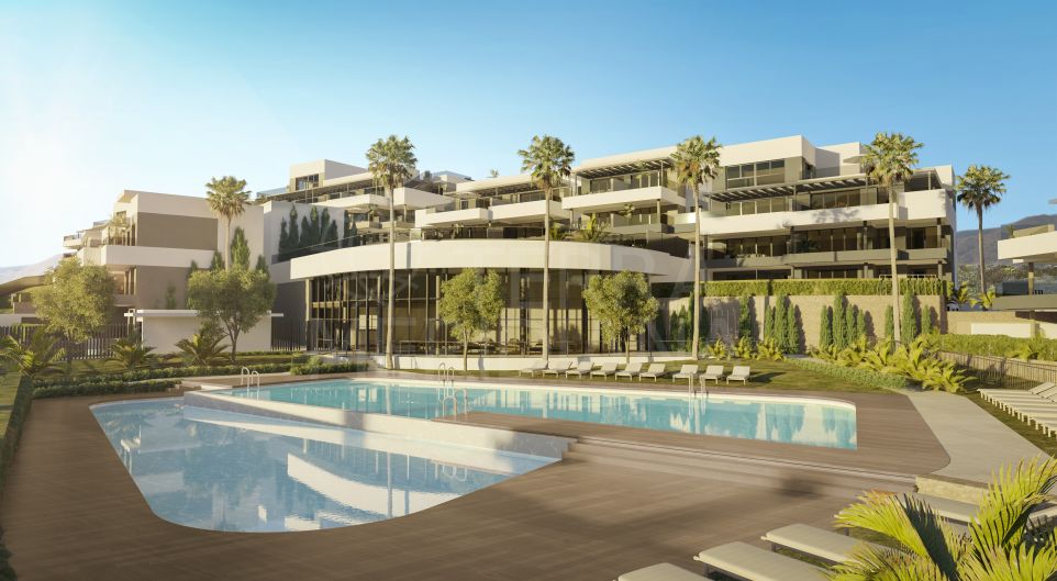 Ground floor apartment for sale in the development of Mesas Homes, Estepona