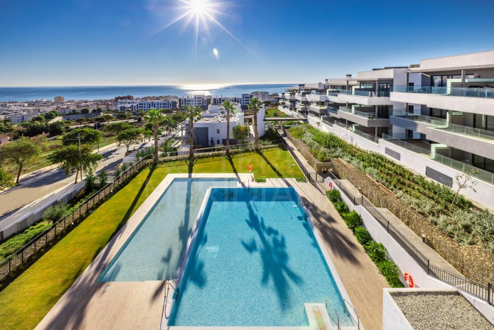 First floor apartment with scenic views for sale in the development of Mesas Homes, Estepona