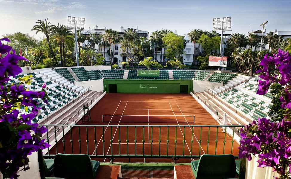 Puente Romano tennis court