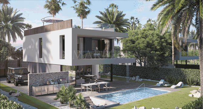 Modern off plan villa for sale on the New Golden Mile